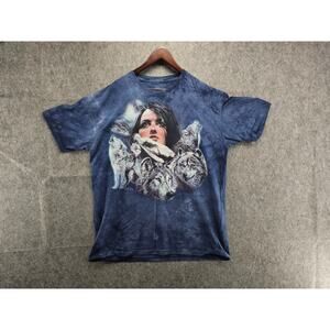THE‎ MOUNTAIN WOLF NATIVE AMERICAN T SHIRT XL